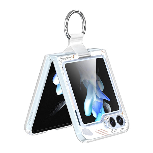 Inspire Series Floral Hard Shell Case with Ring - Samsung Galaxy Z Flip6