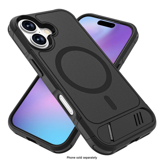 iPhone 17 Kickstand Case - Anti-Slip, Durable, and Magsafe Compatible Design | Venture Series