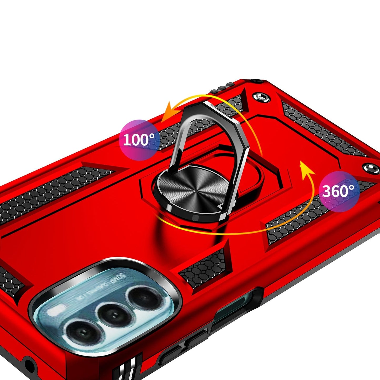 Raider Series Heavy Duty Kickstand Case with Belt Clip - Motorola Moto G 5G 2023