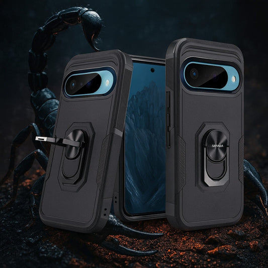 Google Pixel 10/10 Pro Case – Heavy-Duty Kickstand, Anti-Slip Grip | Raider Series