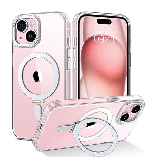 iPhone 15 Clear Kickstand Case with MagSafe | Venture Series