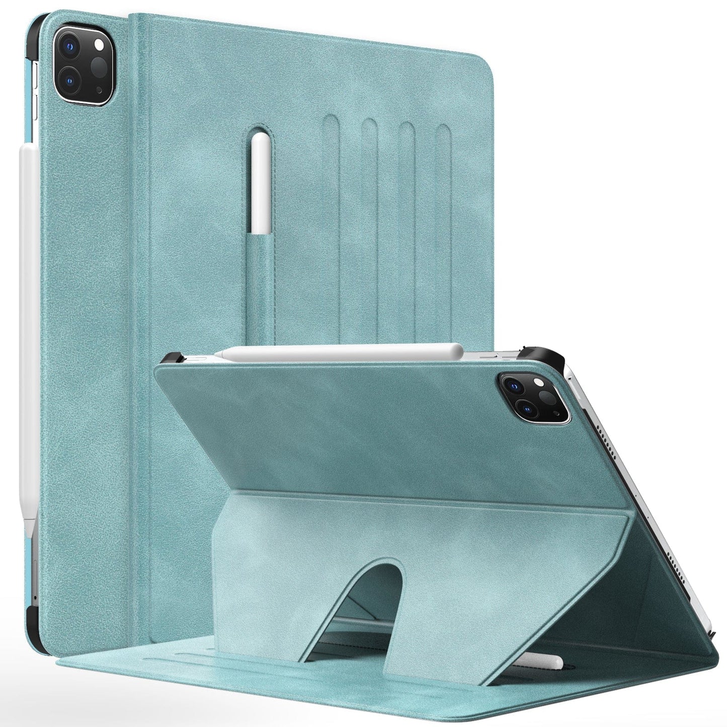 Indy Series Leather-Folio Kickstand Case - iPad Pro 12.9" and iPad Air 13"