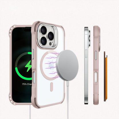 iPhone 16 Pro Max Clear Kickstand Case - Anti-Slip, Rugged, MagSafe | Venture Series