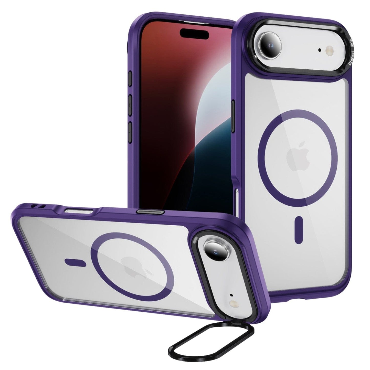 iPhone Air Clear Back Case - Durable, Kickstand, MagSafe | Raider ArmorPro Series