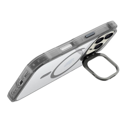 iPhone 16 Pro Max Clear Kickstand Case - Anti-Slip, Rugged, MagSafe | Venture Series