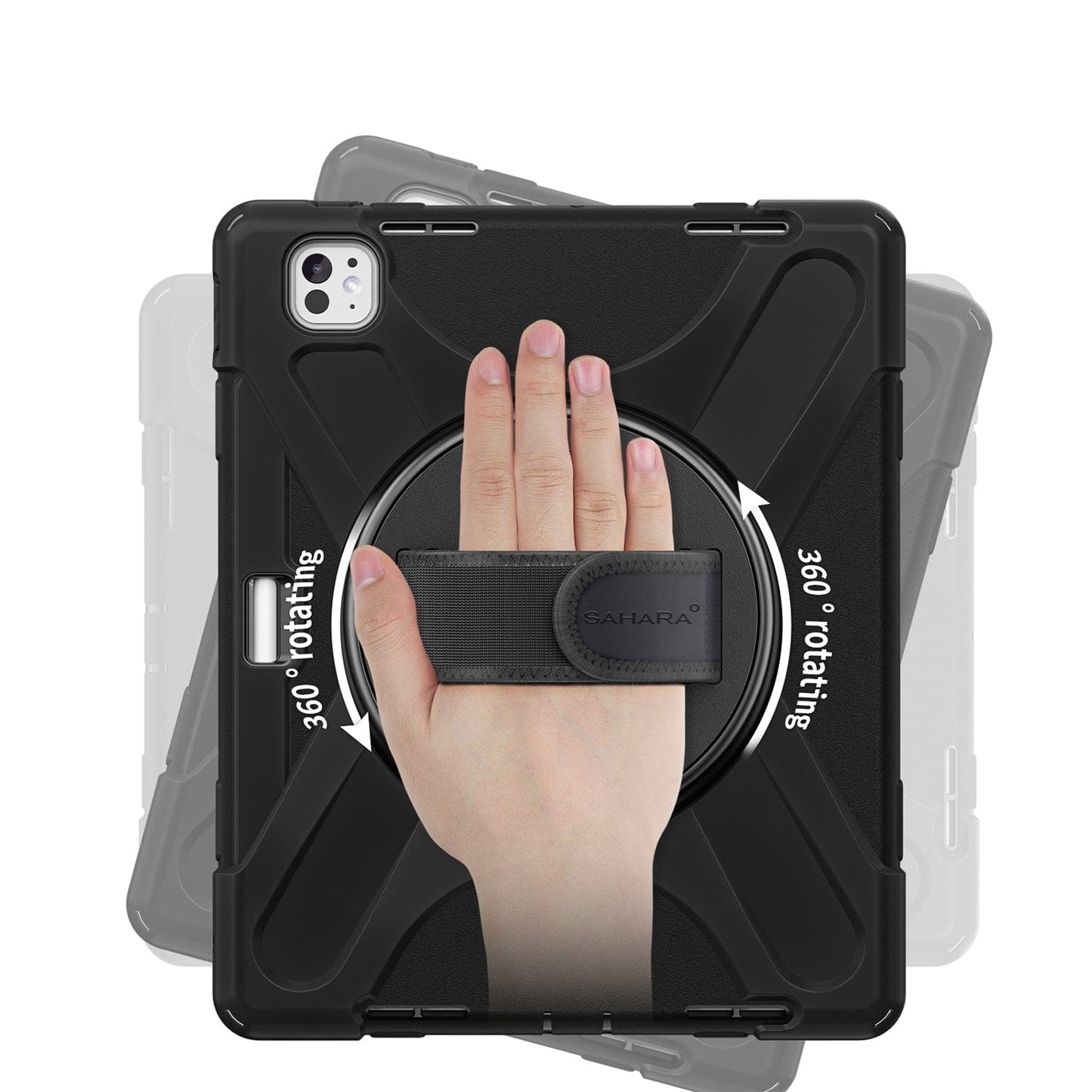 iPad Pro 13" (M4 2024 / M5 2025) Case - Heavy-Duty with Hand Strap | Raider X Series