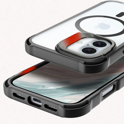 iPhone 16 Clear Kickstand Case - Anti- Slip, Rugged, MagSafe | Venture Series