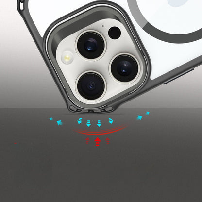 iPhone 16 Pro Clear Kickstand Case - Anti-Slip, Rugged, MagSafe | Venture Series