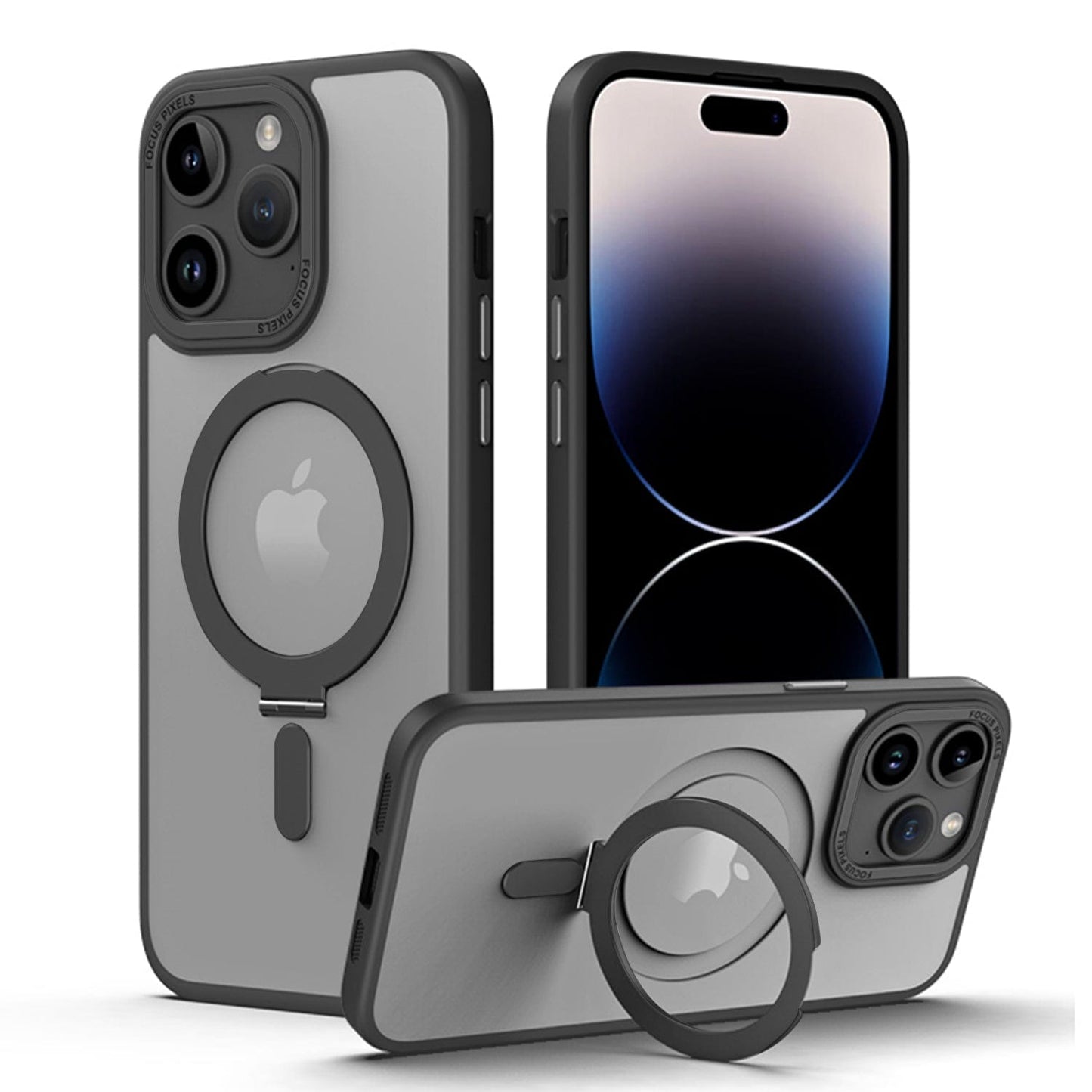 iPhone 15 Pro Max Clear Kickstand Case with MagSafe | Venture Series