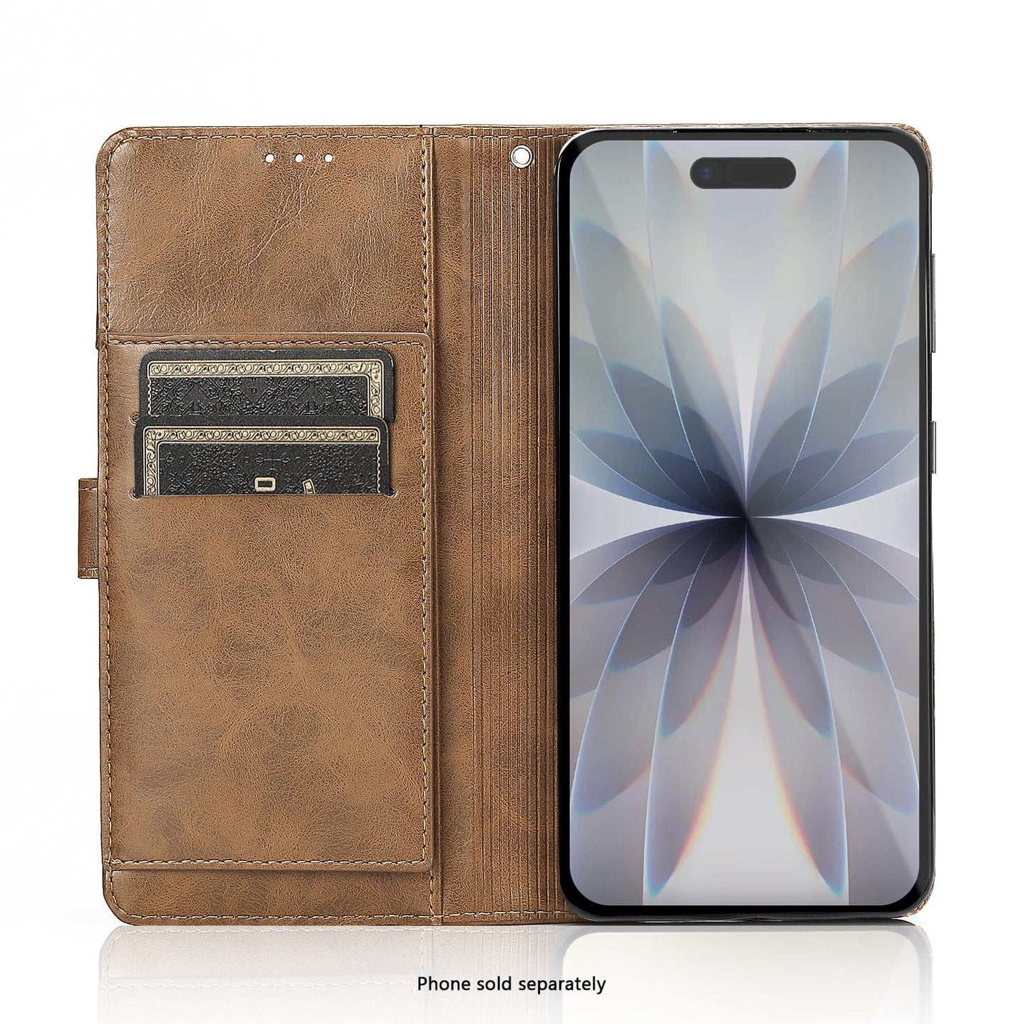 iPhone 17 Case - Leather Folio Wallet | Indy Series