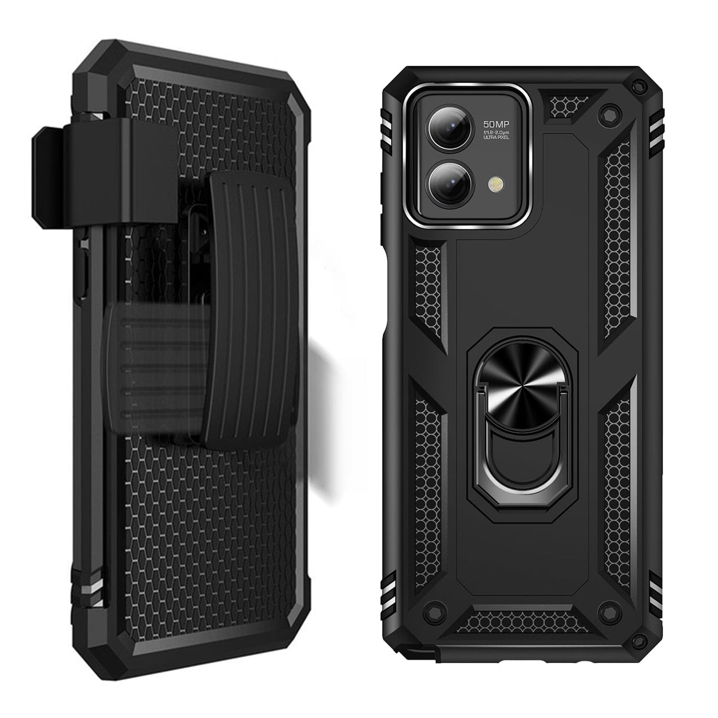 Raider Series Heavy Duty Kickstand Case - Motorola G Stylus 5G