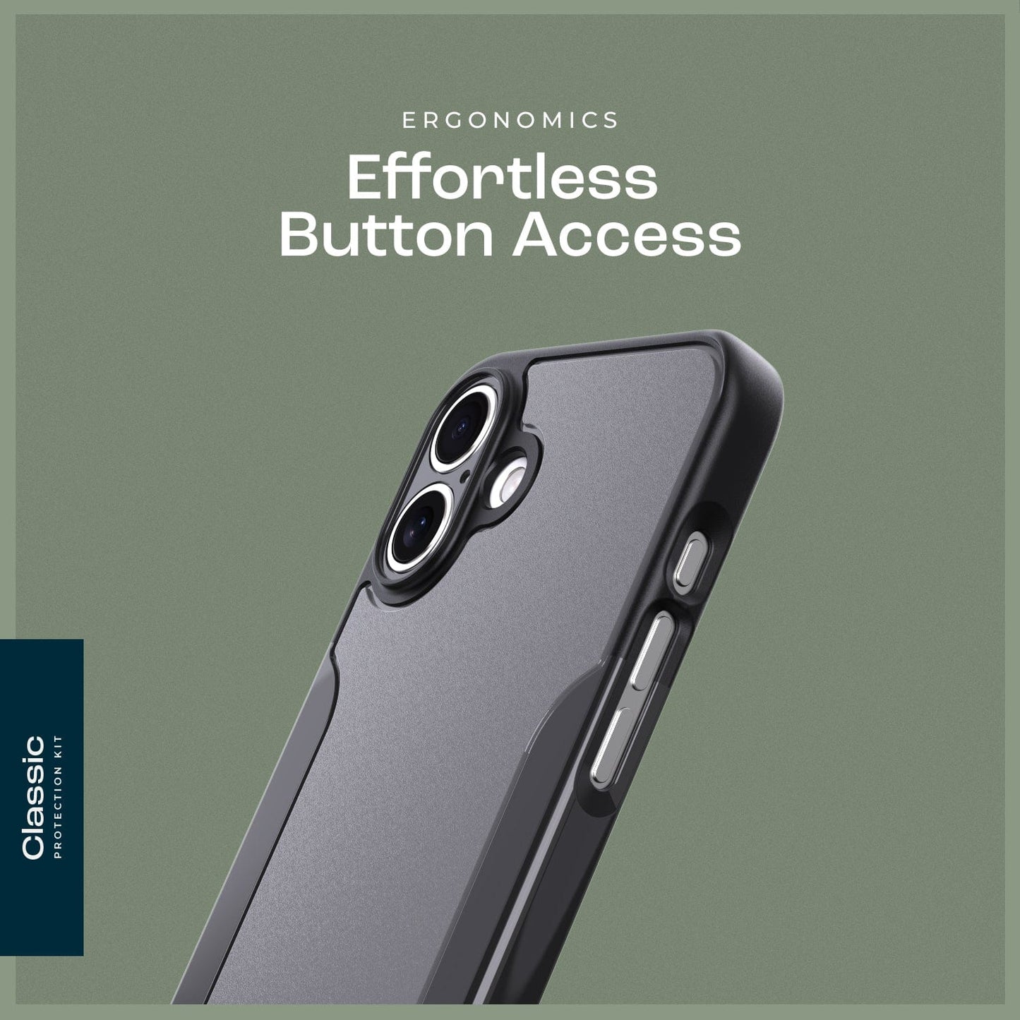 iPhone 16 Rugged Case & Screen Protector Kit - MagSafe | Classic Series