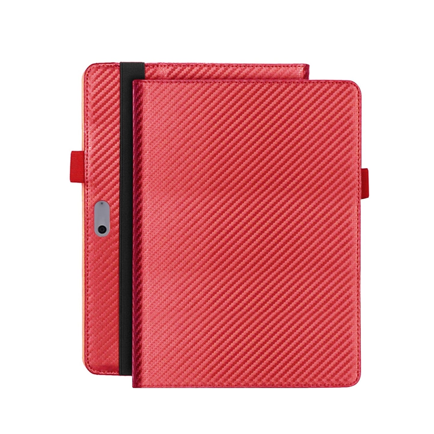 Venture Series Carbon Fiber Pattern Folio Case - Microsoft Surface Go 4 and Go 3
