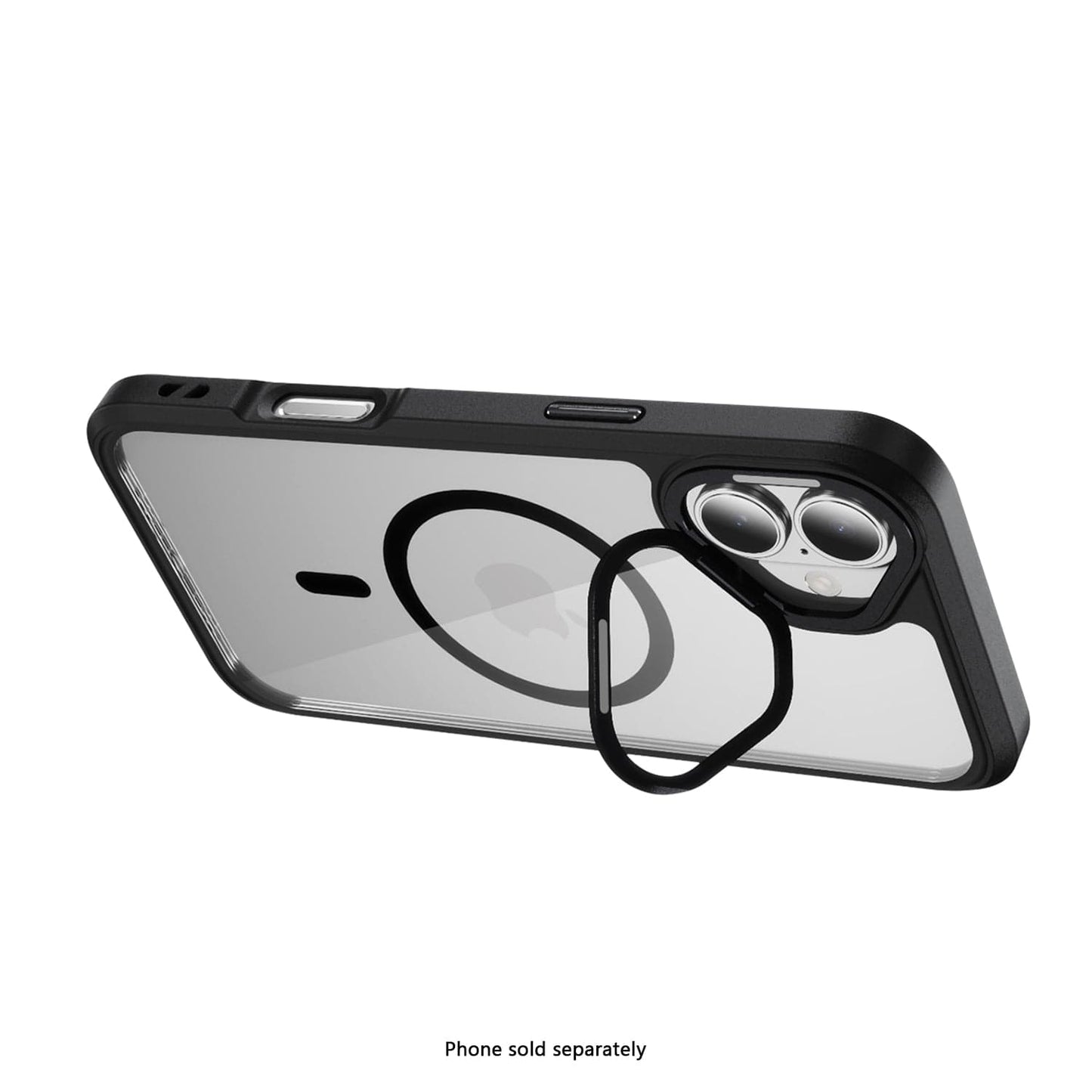 iPhone 17 Kickstand Case - Clear Durable Back with Shockproof Edges Magsafe Compatible | Raider ArmorPro Series