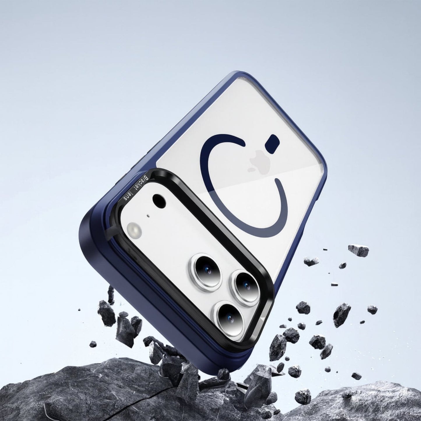 iPhone 17 Pro Max Kickstand Case - Clear Durable Back with Shockproof Edges Magsafe Compatible | Raider ArmorPro Series