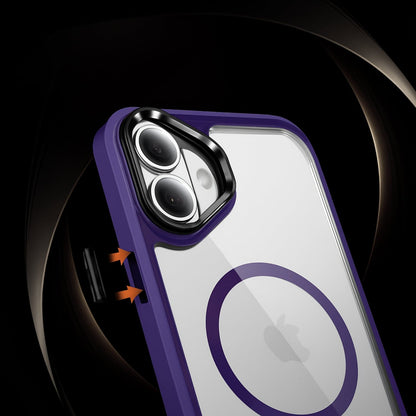 iPhone 17 Kickstand Case - Clear Durable Back with Shockproof Edges Magsafe Compatible | Raider ArmorPro Series