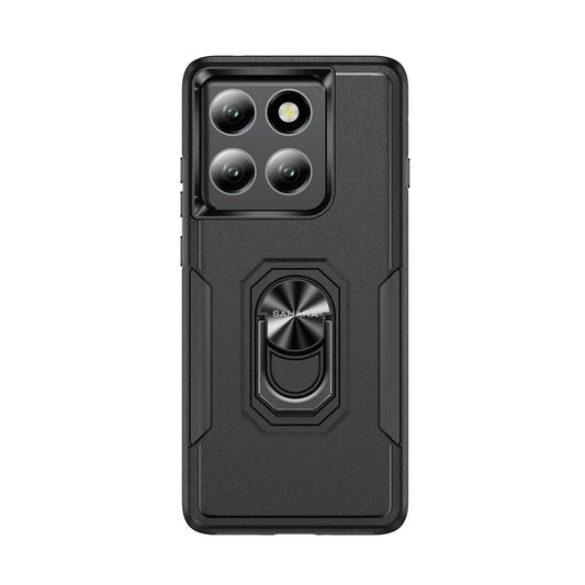 Motorola Edge (2025) Kickstand Case - Heavy-Duty Closed-Button Design | Raider Series