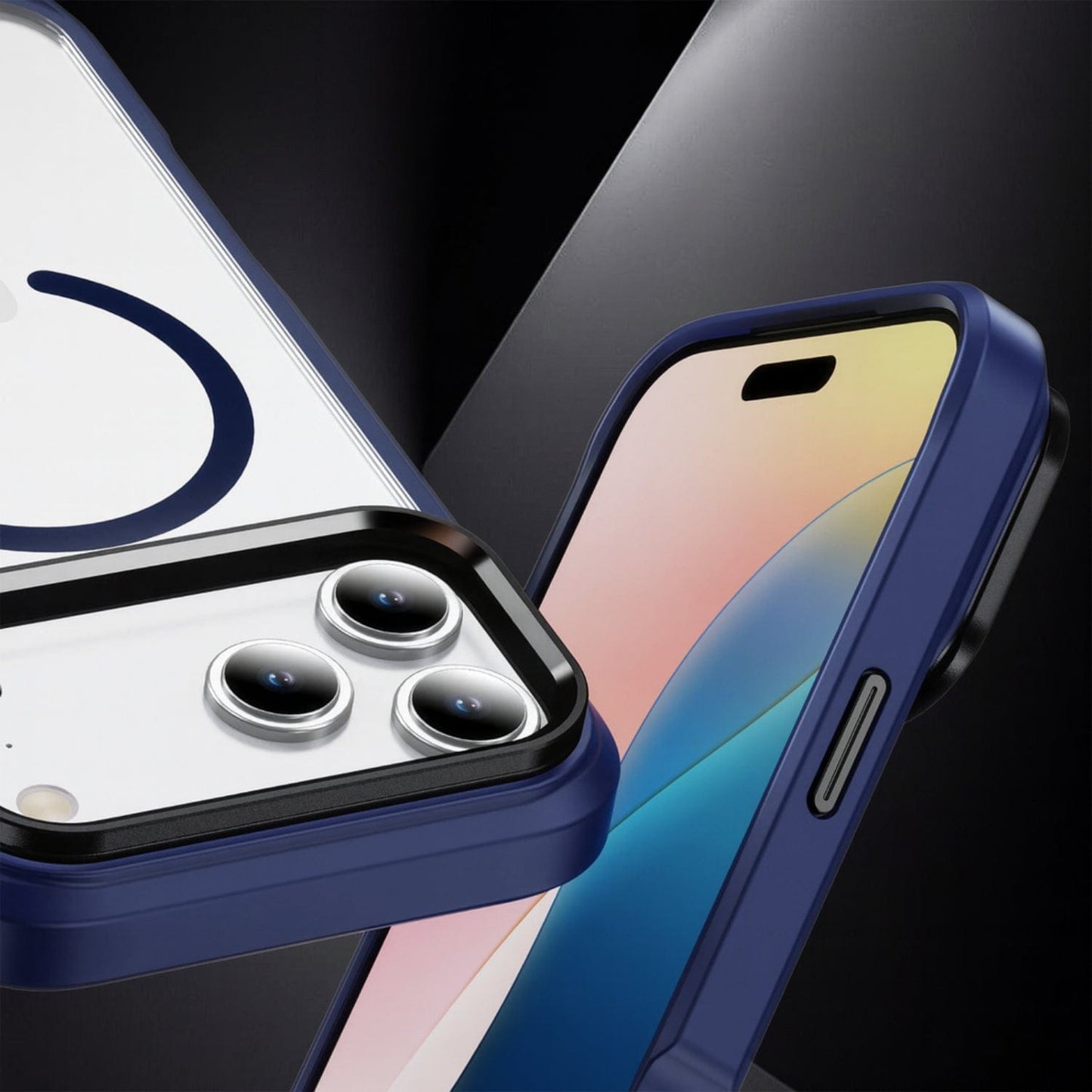 iPhone 17 Pro Max Kickstand Case - Clear Durable Back with Shockproof Edges Magsafe Compatible | Raider ArmorPro Series