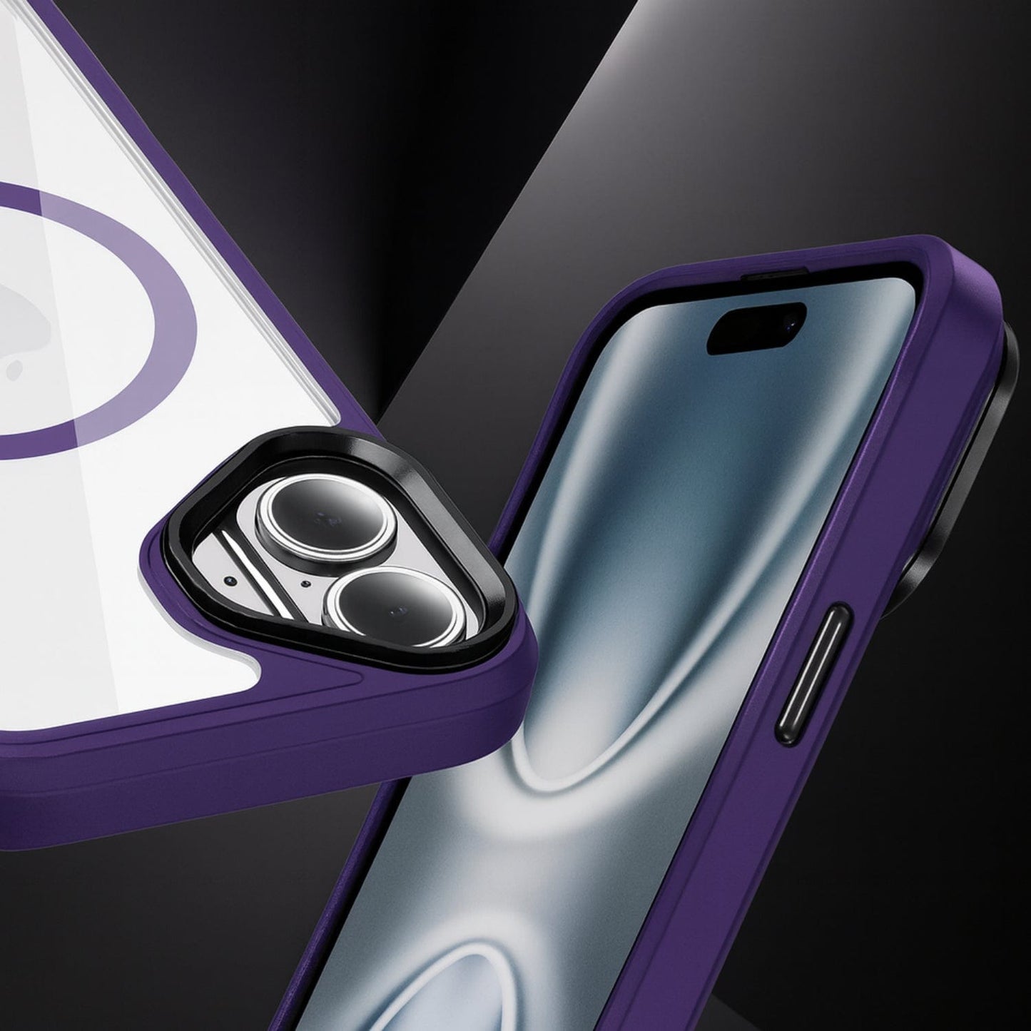 iPhone 17 Kickstand Case - Clear Durable Back with Shockproof Edges Magsafe Compatible | Raider ArmorPro Series