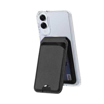 Venture Series Wallet Case for Samsung Galaxy S25 Edge - Clear/Scorpion Black