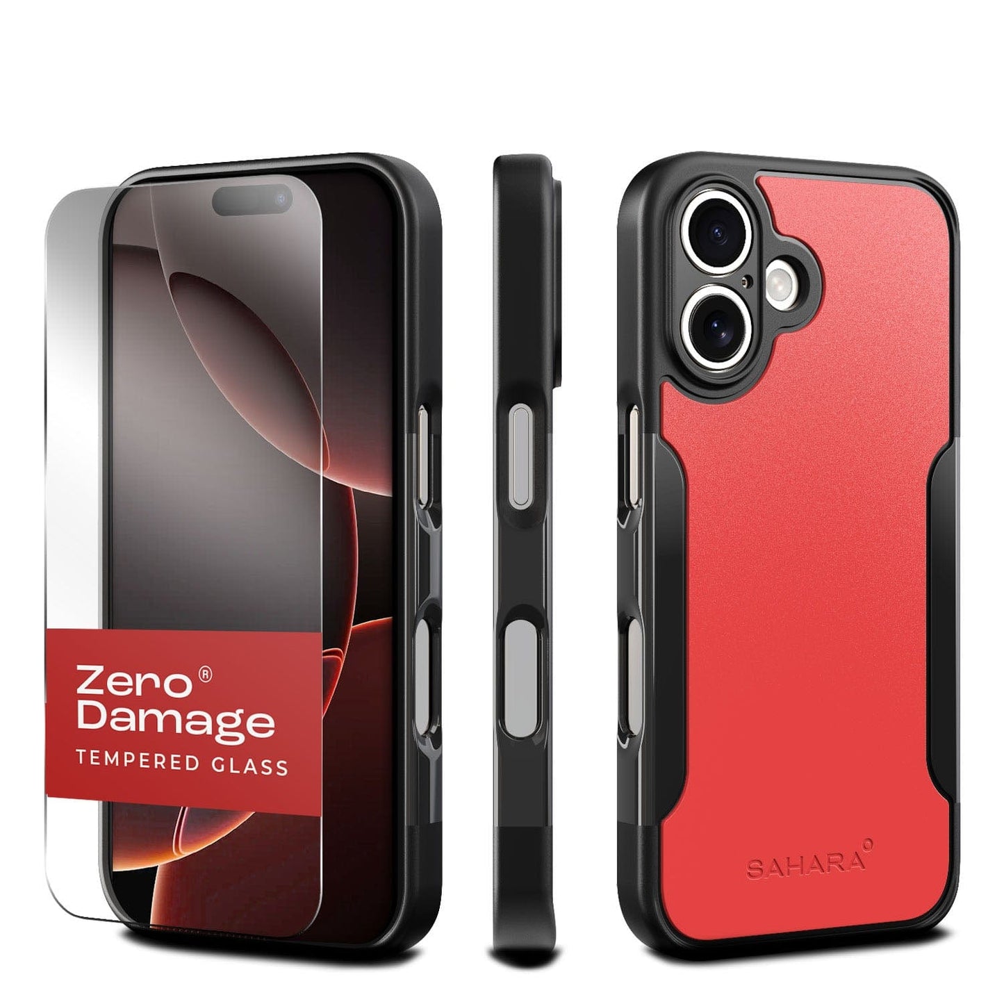 iPhone 16 Plus Rugged Case & Screen Protector Kit - MagSafe | Classic Series