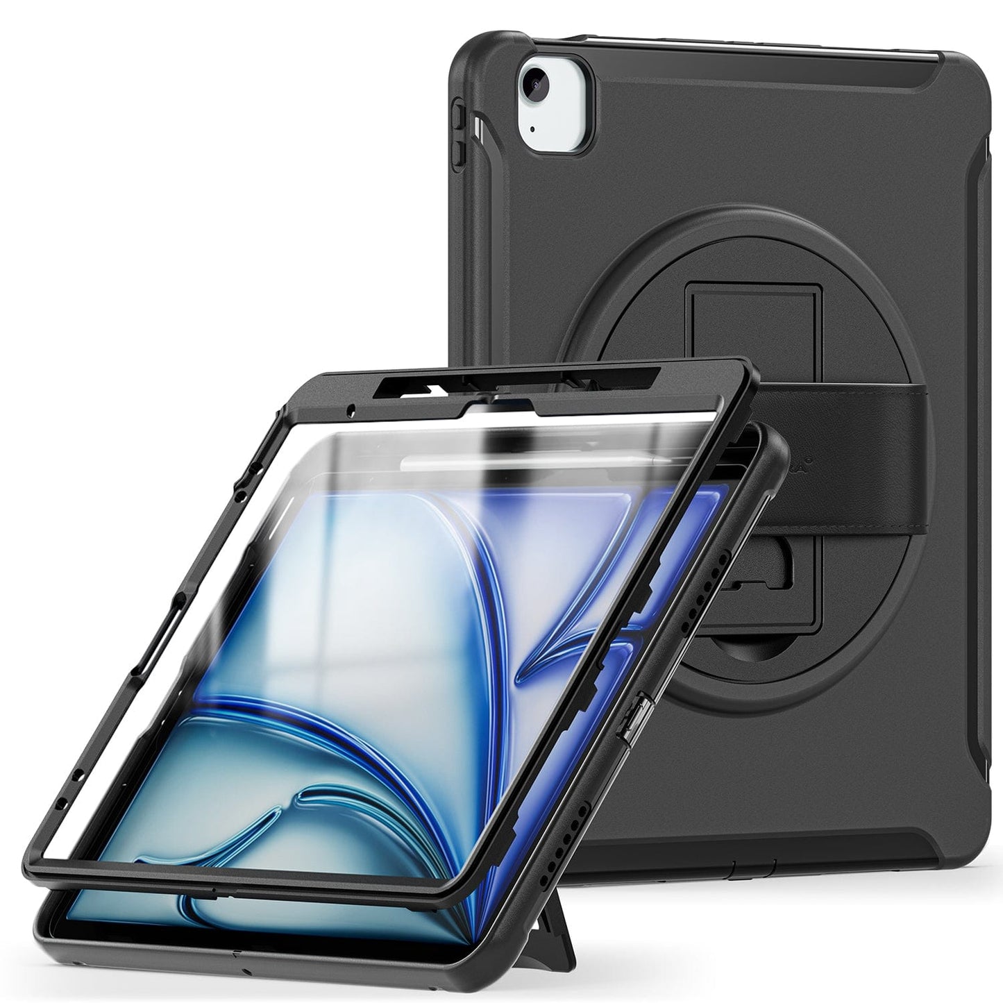 Raider Series Heavy Duty Hand Strap Case - Apple iPad Air 11" M2 & M3