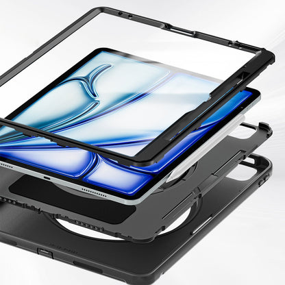 Raider Series Heavy Duty Hand Strap Case - Apple iPad Air 13" (M2 2024/M3 2025)