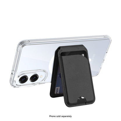 Venture Series Wallet Case for Samsung Galaxy S25 Edge - Clear/Scorpion Black