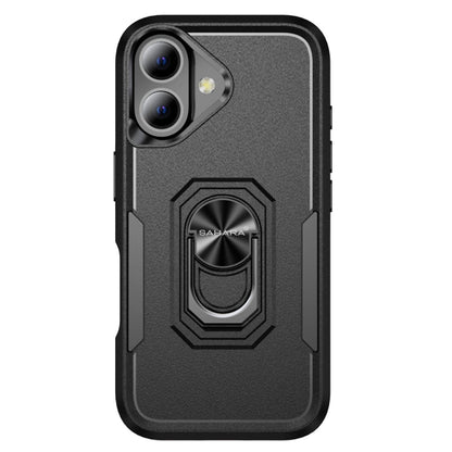 iPhone 17 Heavy Duty Case with Kickstand - Military Grade Protection, Anti-Slip Grip | Raider Series