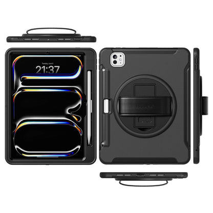 iPad Pro 11-inch (M4 2024 / M5 2025) Case - Heavy-Duty with Hand Strap | Raider Series