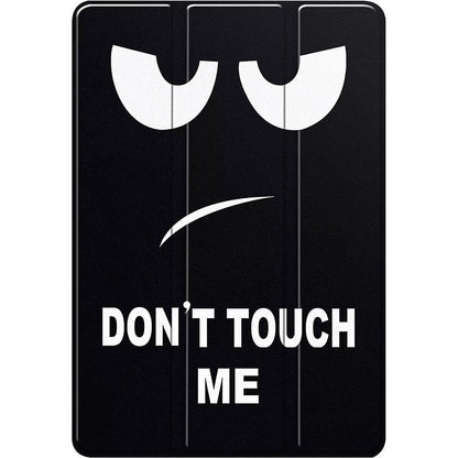 "Don't Touch Me" PU Leather Tri-Fold Folio Case - Amazon Fire HD 10