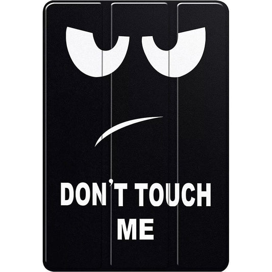 "Don't Touch Me" PU Leather Tri-Fold Folio Case - Amazon Fire HD 10