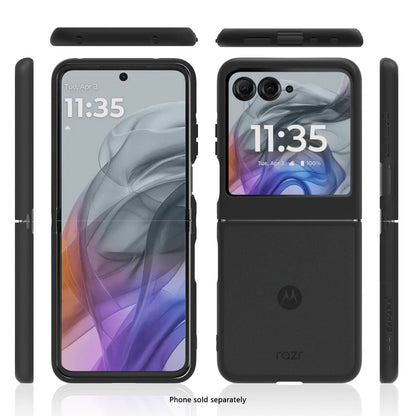 Motorola Razr (2025) Frosted Clear Semi-Transparent Back Cover - Closed-Button Design | Venture Series