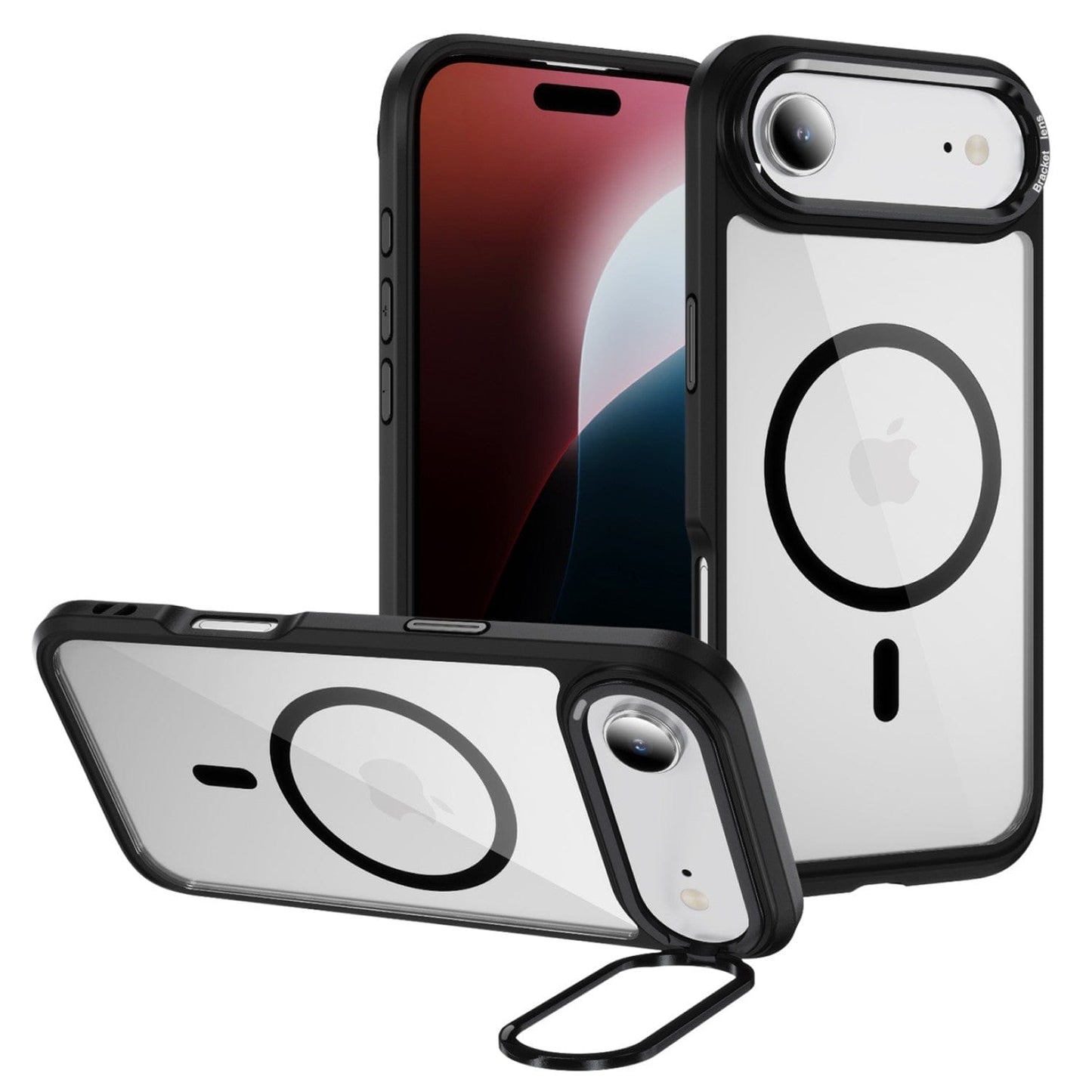 iPhone Air Clear Back Case - Durable, Kickstand, MagSafe | Raider ArmorPro Series