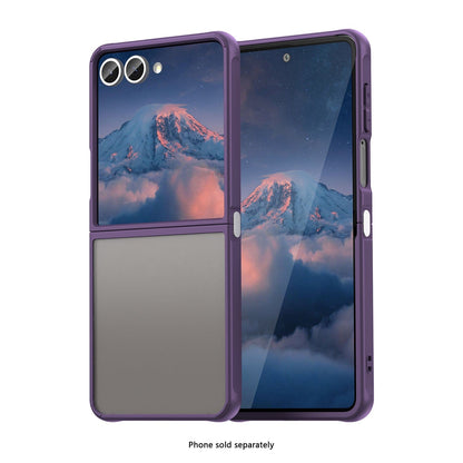 Samsung Galaxy Z Flip7 Semi Transparent Case - Anti-Slip Grip, Slim Design | Venture Series