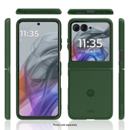 Motorola Razr (2025) Frosted Clear Semi-Transparent Back Cover - Closed-Button Design | Venture Series