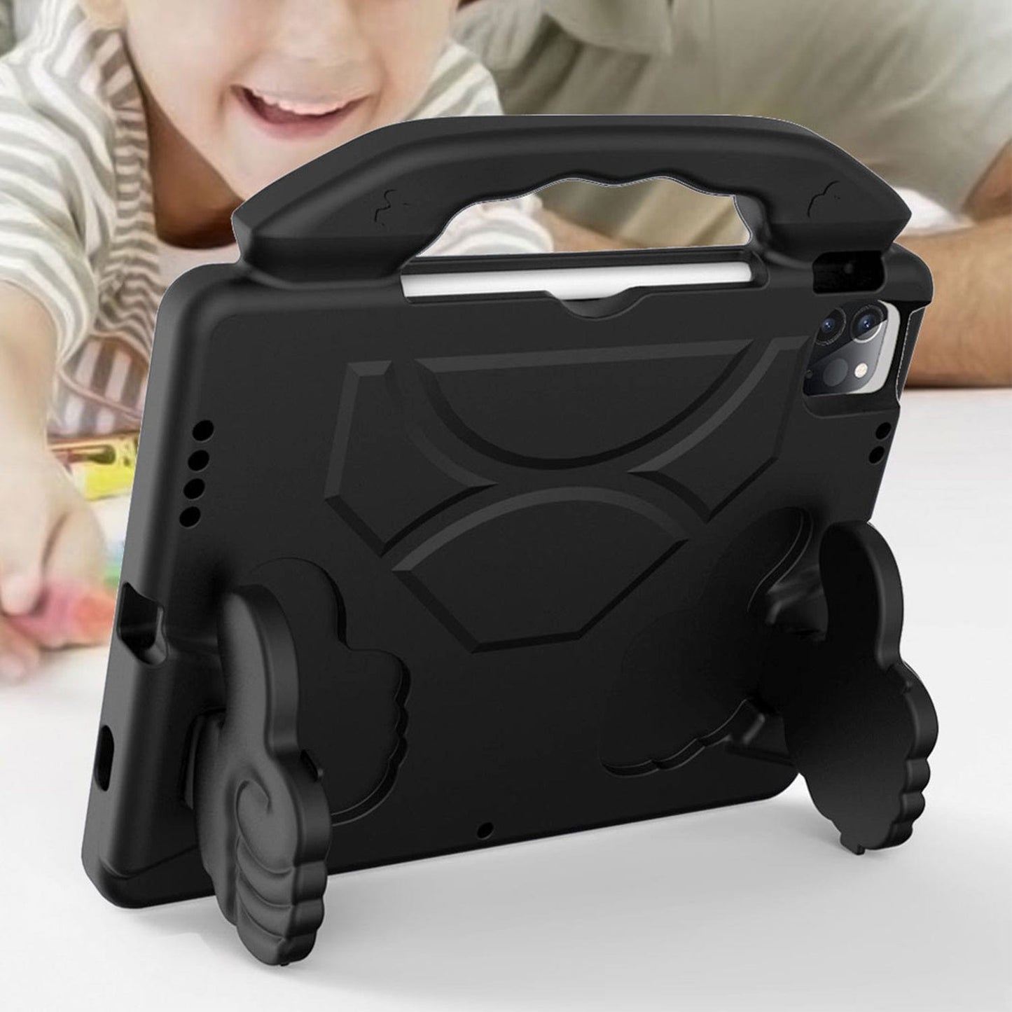 Wander Series Thumbs-up Kickstand Case - iPad Pro 13" M4, iPad Air 13" (M2 2024/M3 2025), and iPad Pro 12.9" (2018-2022)