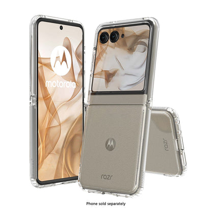 Motorola Razr (2025) Clear Case - Anti-Slip Grip, Shock-Absorbing Corners  | Venture Series