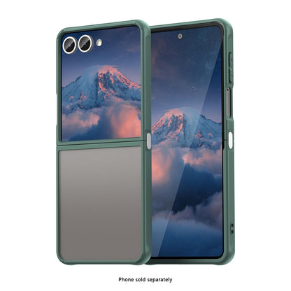 Samsung Galaxy Z Flip7 Semi Transparent Case - Anti-Slip Grip, Slim Design | Venture Series