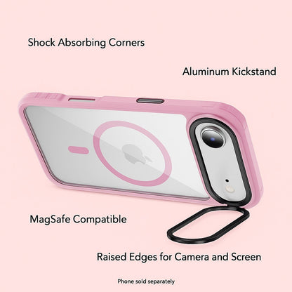 iPhone Air Clear Back Case - Durable, Kickstand, MagSafe | Raider ArmorPro Series