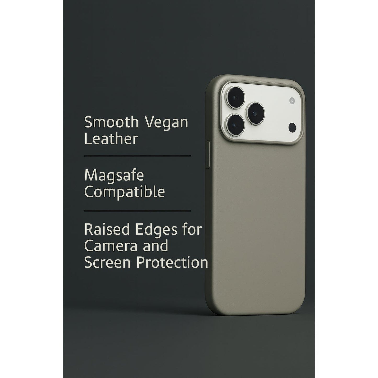 iPhone 17 Pro Case - Vegan Leather MagSafe | Indy Series