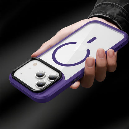 iPhone 17 Pro Max Kickstand Case - Clear Durable Back with Shockproof Edges Magsafe Compatible | Raider ArmorPro Series