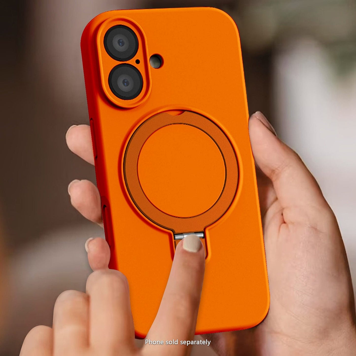 iPhone 17 Case - Silicone Kickstand MagSafe | Venture Series