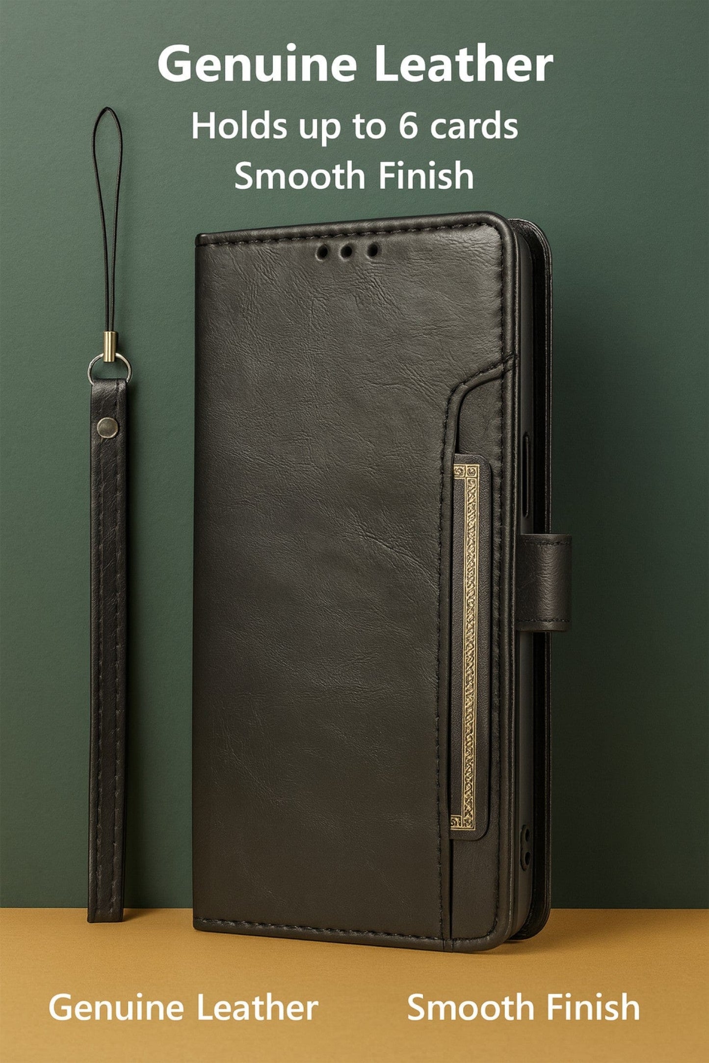 iPhone Air Case - Leather Folio Wallet | Indy Series