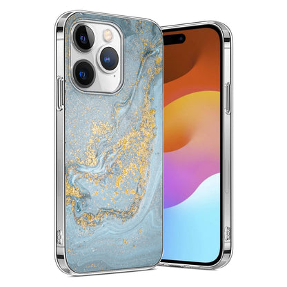 iPhone 15 Pro Max Blue Marble Case - Elegant Protection | Inspire Series