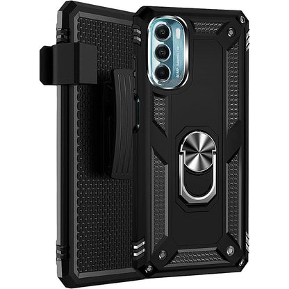 Raider Series  Heavy Duty Kickstand Case with Belt Clip - Motorola Moto G 5G 2023