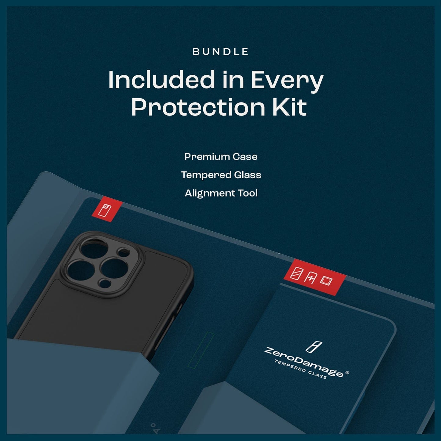 iPhone 16 Rugged Case & Screen Protector Kit - MagSafe | Classic Series