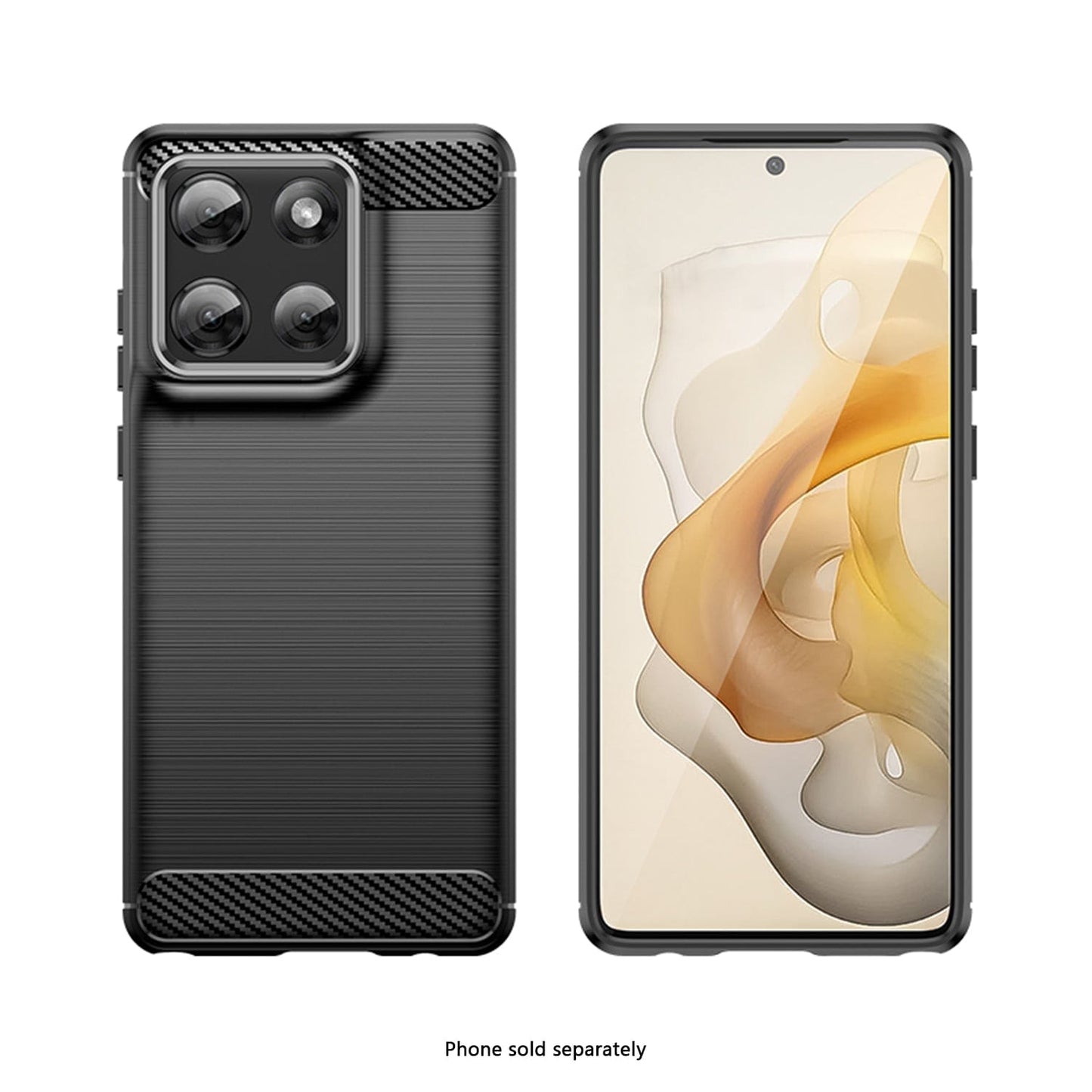 Venture Series Anti-Slip Case for Motorola G Stylus 5G (2025) - Scorpion Black