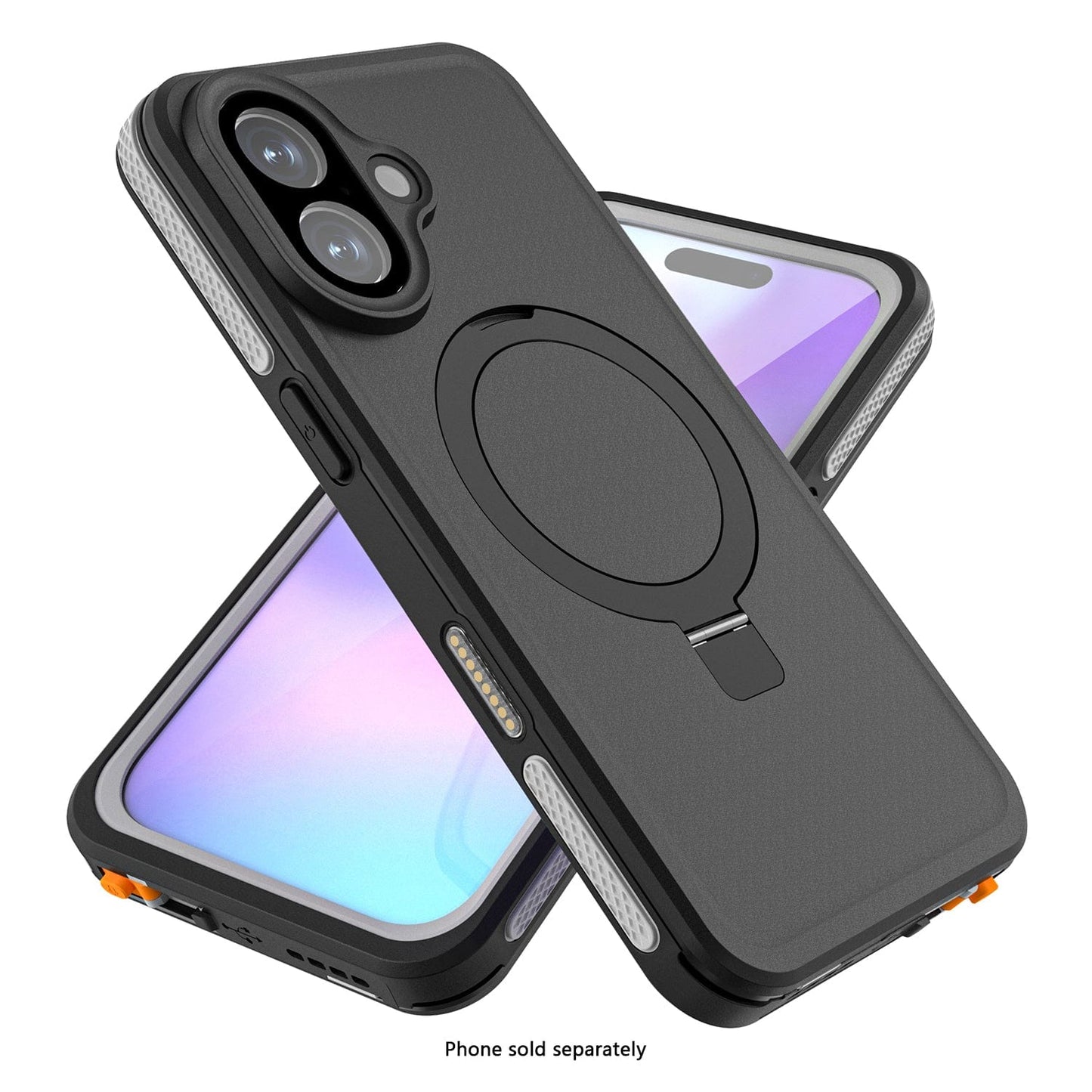 iPhone 17 Waterproof Case - MagSafe Kickstand, Integrated Screen & Camera Protection | Oasis Series