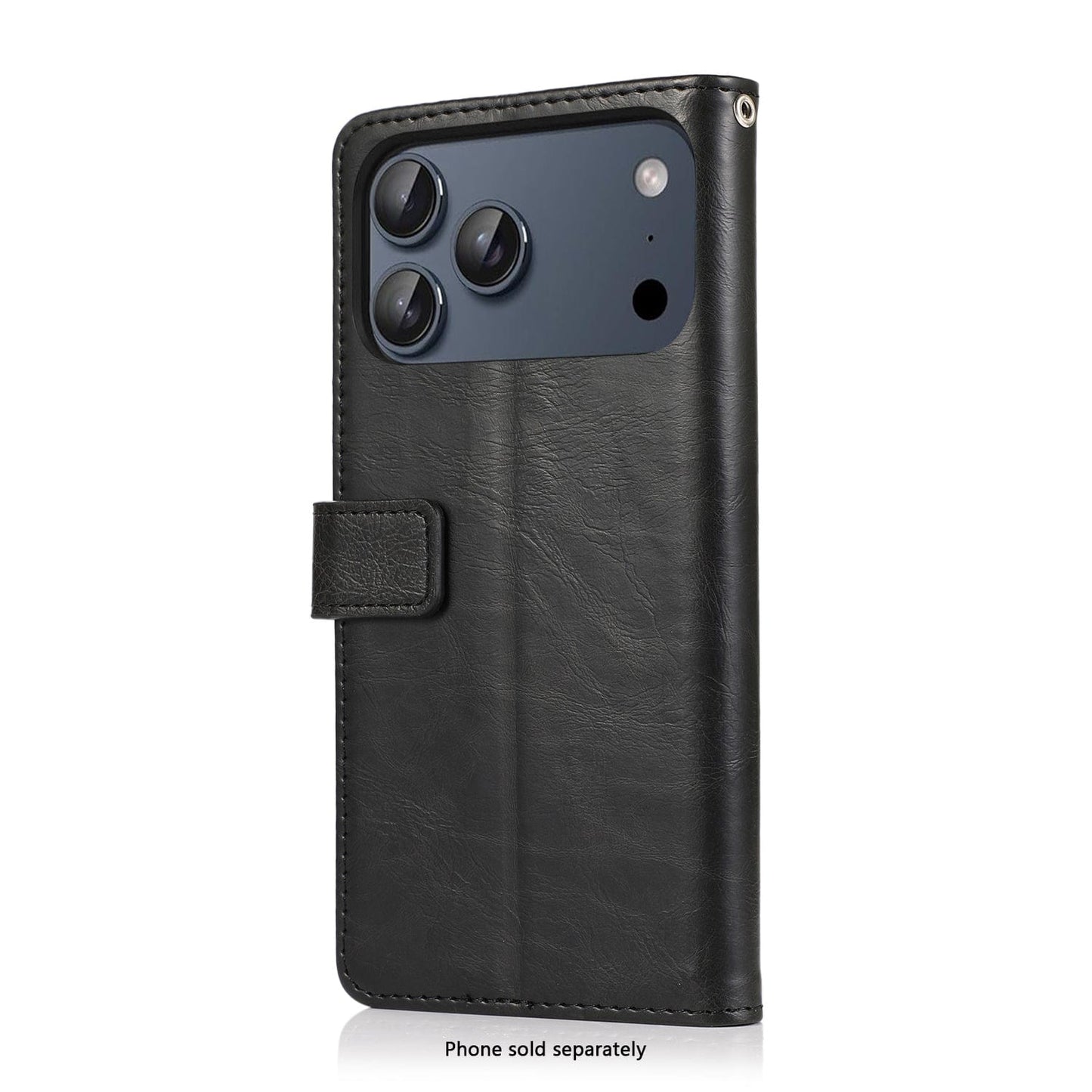 iPhone 17 Pro Max Case - Leather Folio Wallet | Indy Series